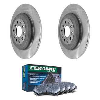 DuraGo® - Plain Rear Brake Kit with Ceramic Pads