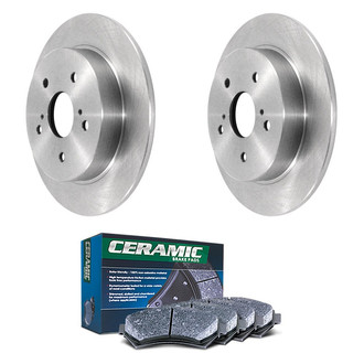 DuraGo® - Plain Rear Brake Kit with Ceramic Pads