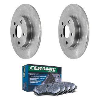 DuraGo® - Plain Rear Brake Kit with Ceramic Pads