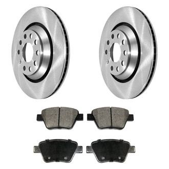 DuraGo® - Plain Rear Brake Kit with Ceramic Pads