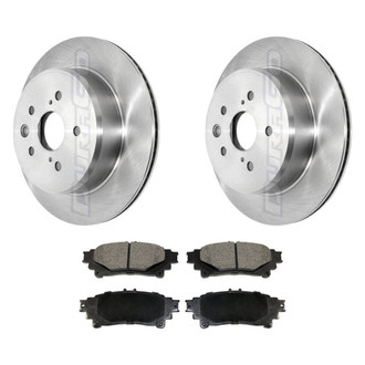 DuraGo® - Plain Rear Brake Kit with Ceramic Pads