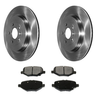 DuraGo® - Plain Rear Brake Kit with Ceramic Pads