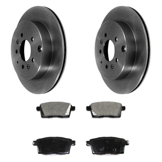 DuraGo® - Plain Rear Brake Kit with Ceramic Pads