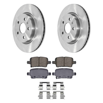 DuraGo® - Plain Rear Brake Kit with Ceramic Pads