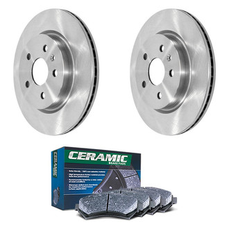 DuraGo® - Plain Rear Brake Kit with Ceramic Pads