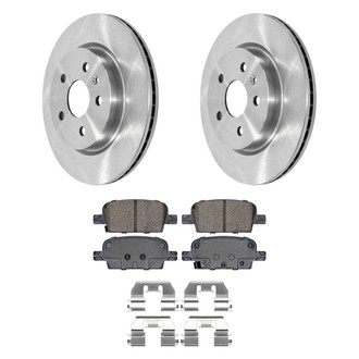 DuraGo® - Plain Rear Brake Kit with Ceramic Pads