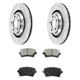 DuraGo® - Plain Rear Brake Kit with Ceramic Pads