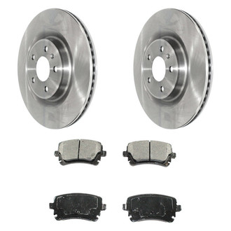 DuraGo® - Plain Rear Brake Kit with Ceramic Pads