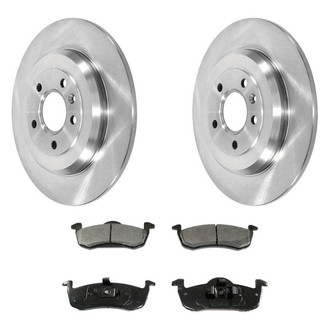 DuraGo® - Plain Rear Brake Kit with Ceramic Pads