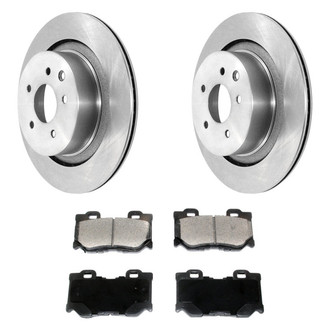 DuraGo® - Plain Rear Brake Kit with Ceramic Pads