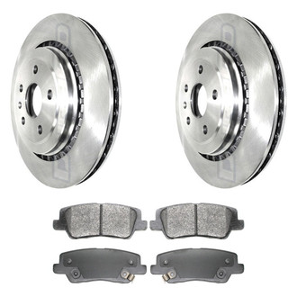 DuraGo® - Plain Rear Brake Kit with Ceramic Pads