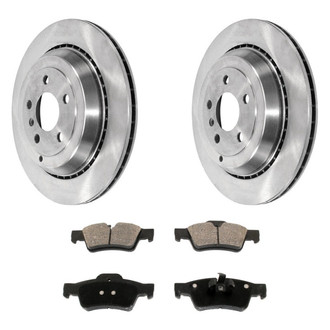 DuraGo® - Plain Rear Brake Kit with Ceramic Pads