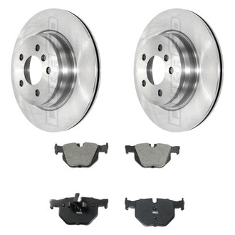 DuraGo® - Plain Rear Brake Kit with Ceramic Pads
