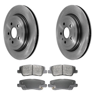 DuraGo® - Plain Rear Brake Kit with Ceramic Pads