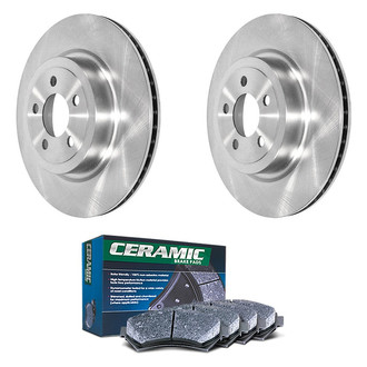 DuraGo® - Plain Rear Brake Kit with Ceramic Pads