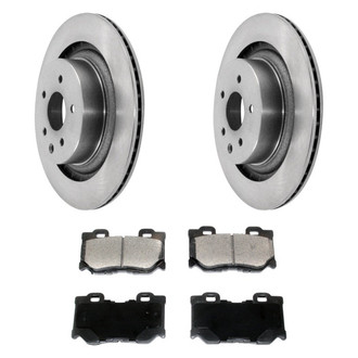 DuraGo® - Plain Rear Brake Kit with Ceramic Pads