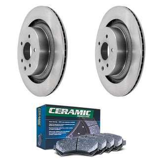 DuraGo® - Plain Rear Brake Kit with Ceramic Pads