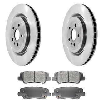 DuraGo® - Plain Rear Brake Kit with Ceramic Pads