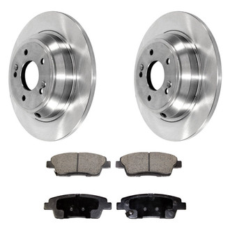 DuraGo® - Plain Rear Brake Kit with Ceramic Pads