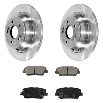 DuraGo® - Plain Rear Brake Kit with Ceramic Pads