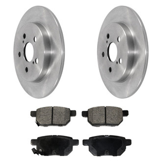 DuraGo® - Plain Rear Brake Kit with Ceramic Pads