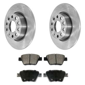 DuraGo® - Plain Rear Brake Kit with Ceramic Pads