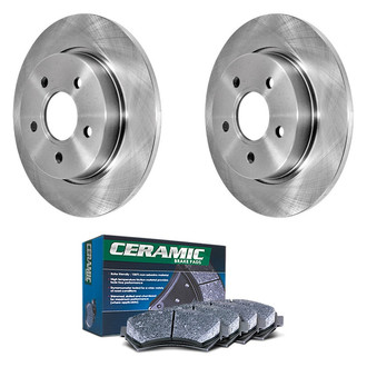 DuraGo® - Plain Rear Brake Kit with Ceramic Pads