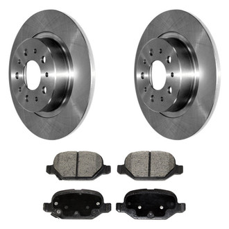 DuraGo® - Plain Rear Brake Kit with Ceramic Pads