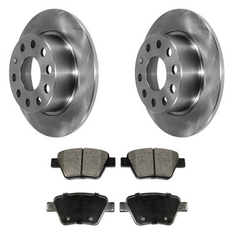 DuraGo® - Plain Rear Brake Kit with Ceramic Pads