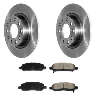 DuraGo® - Plain Rear Brake Kit with Ceramic Pads
