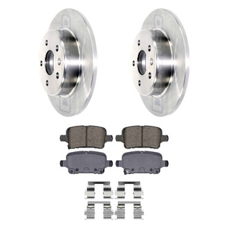DuraGo® - Plain Rear Brake Kit with Ceramic Pads