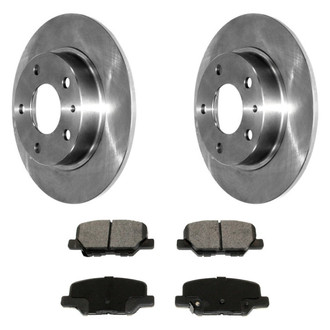 DuraGo® - Plain Rear Brake Kit with Ceramic Pads