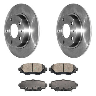 DuraGo® - Plain Rear Brake Kit with Ceramic Pads
