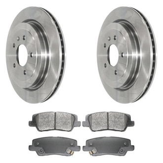 DuraGo® - Plain Rear Brake Kit with Ceramic Pads