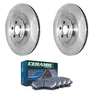 DuraGo® - Plain Rear Brake Kit with Ceramic Pads