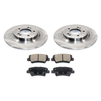 DuraGo® - Plain Rear Brake Kit with Ceramic Pads