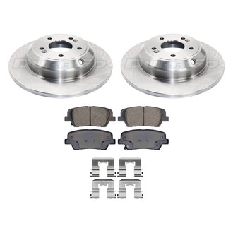 DuraGo® - Plain Rear Brake Kit with Ceramic Pads