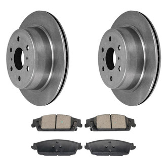 DuraGo® - Plain Rear Brake Kit with Ceramic Pads