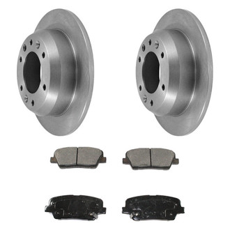 DuraGo® - Plain Rear Brake Kit with Ceramic Pads