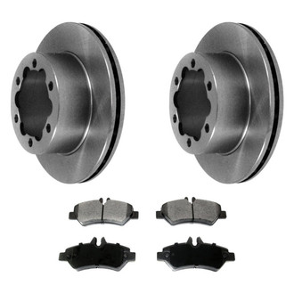 DuraGo® - Plain Rear Brake Kit with Ceramic Pads