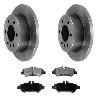 DuraGo® - Plain Rear Brake Kit with Ceramic Pads