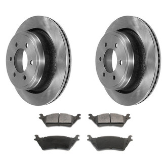 DuraGo® - Plain Rear Brake Kit with Ceramic Pads