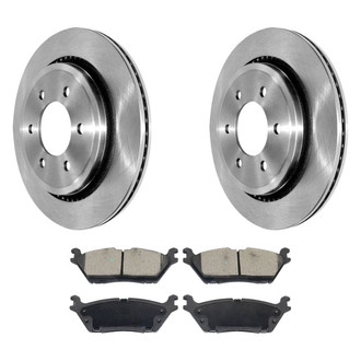 DuraGo® - Plain Rear Brake Kit with Ceramic Pads