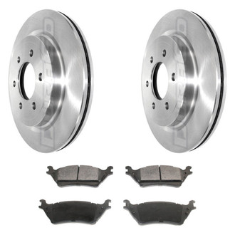 DuraGo® - Plain Rear Brake Kit with Ceramic Pads
