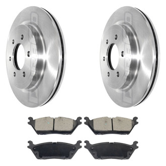DuraGo® - Plain Rear Brake Kit with Ceramic Pads