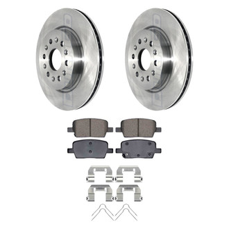 DuraGo® - Plain Rear Brake Kit with Ceramic Pads