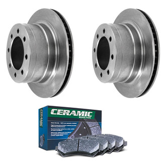 DuraGo® - Plain Rear Brake Kit with Ceramic Pads
