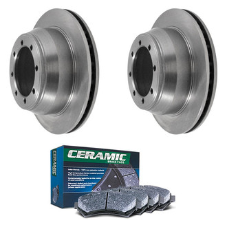 DuraGo® - Plain Rear Brake Kit with Ceramic Pads