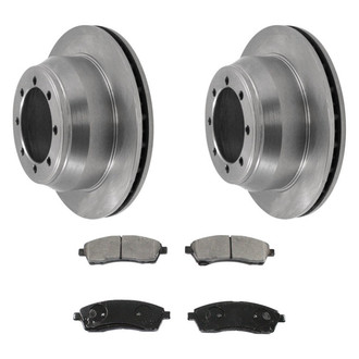 DuraGo® - Plain Rear Brake Kit with Ceramic Pads