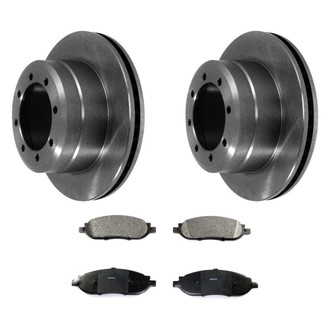 DuraGo® - Plain Rear Brake Kit with Ceramic Pads